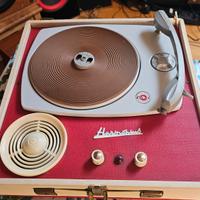 Giradischi valigetta valvolare anni 60