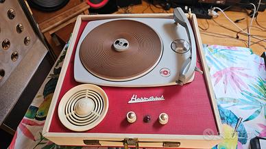 Giradischi valigetta valvolare anni 60