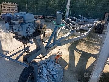 Carrello Idraulico varo/rimessaggio barca/gommone