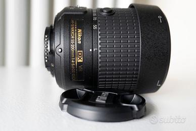 Obiettivo Nikkor AF-S DX 55-200 mm, f/4-5.6 ED VR