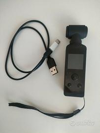 Action Cam con MicroSD 64 G, USB-C, Jack