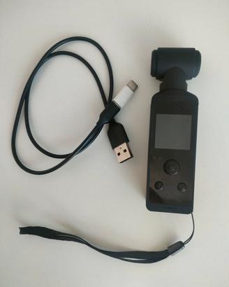 Action Cam con MicroSD 64 G, USB-C, Jack