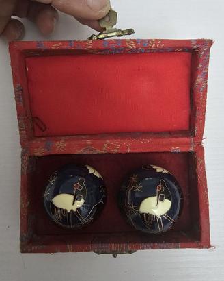 SFERE CINESI DELLA SALUTE VINTAGE