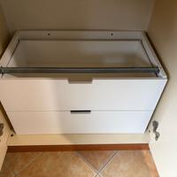 CASSETTIERA IKEA BIANCA