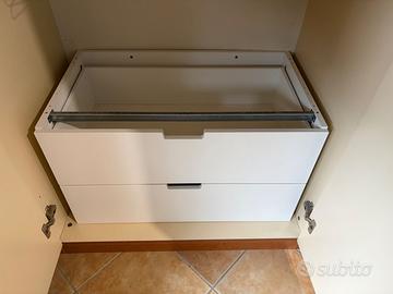 CASSETTIERA IKEA BIANCA