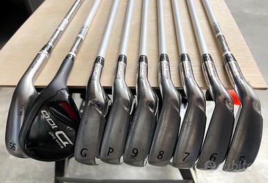 Set ferri da Golf W/S in Grafite e Acciaio.