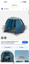 Tenda campeggio arpenaz 4.1