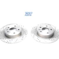 DISCHI FRENO FORATI E SCANALATI PER SAAB