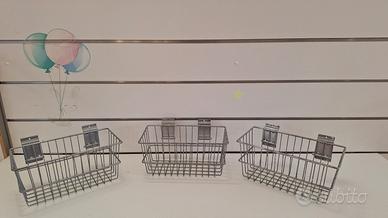 Cesti con supporto per pannelli dogati