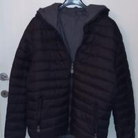 giubotto grigio imbottito XL