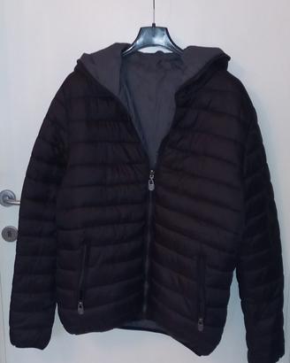 giubotto grigio imbottito XL