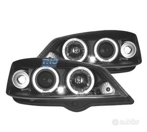 FARI PER OPEL ASTRA G 98-04 ANGEL EYES CCFL FONDO 