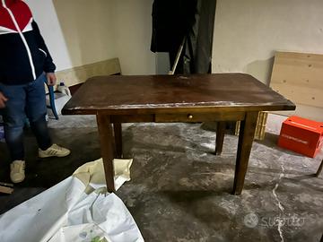 Tavolo legno massiccio