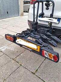 Portabici per gancio traino