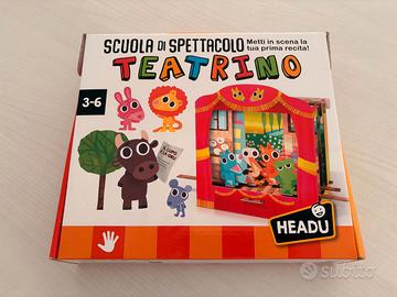 Gioco teatrino Headu scuola di spettacolo