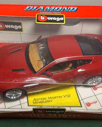 Aston Martin V12 Vanquish Bburago 1:18 Diamond Col