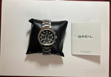 Orologio Uomo  in Acciaio Space Cronografo Argento