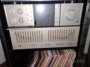 Amplificatore Pioneer A7 ed equalizzatore SG 9