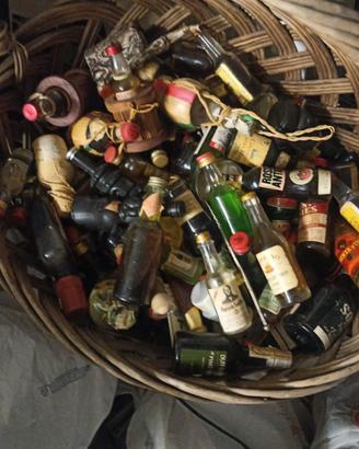 liquori mignon da collezione 