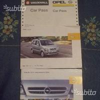 Libretto uso manutenzione Opel Agila