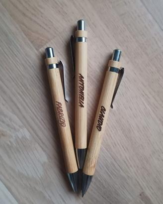 Penne uniche con incisione personalizzata