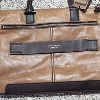 borsa tracolla vera pelle Piquadro porta PC 