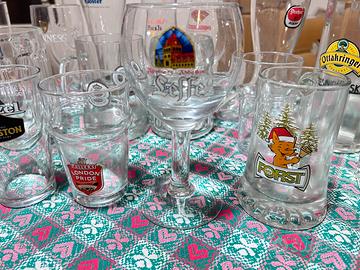 Collezione di bicchieri da birra n 24