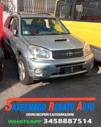 RICAMBI USATI TOYOTA RAV 4 RAV4 2.0 DIDD 2000-2006