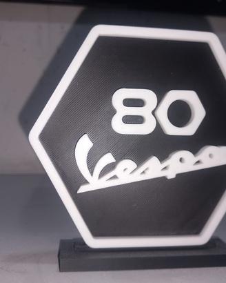 Targa commemorativa vespa