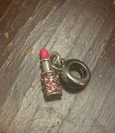Charm Rossetto compatibile con bracciali Pandora