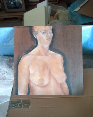 quadro dipinto Guerrina Camillo il bel seno 