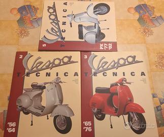 LIBRI VESPA TECNICA NR. 2 -3 -5