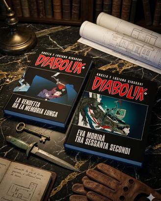 DIABOLIK - Due volumi cult delle sorelle Giussani!