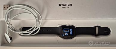 Apple Watch usato serie 3 A1858 38 mm grigio