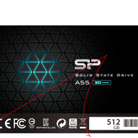 SSD 512GB 3D NAND A55 SLC 7mm (0.28")