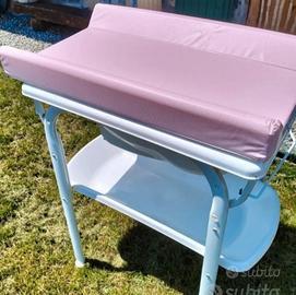 Fasciatoio CAM + vaschetta bagnetto + portaoggetti