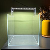 Vasca ADA 30x30 e lampada AQPET policarbonato