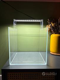 Vasca ADA 30x30 e lampada AQPET policarbonato