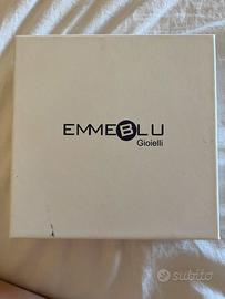 Collana e orecchini perle colorate