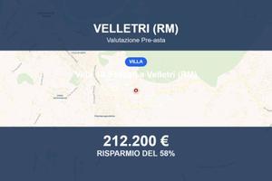 Immobile in asta di 288 m² con box auto a Velletri