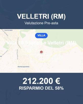 Immobile in asta di 288 m² con box auto a Velletri