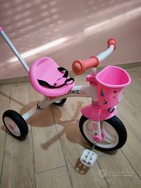 Triciclo Chicco U-Go 2in 1 bianco e rosa Come nuov