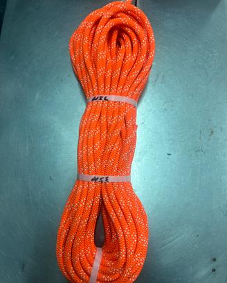 Corda speleo 10mm orange 35 metri