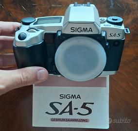 SIGMA SA-5 a pellicola  solo corpo macchina fotog