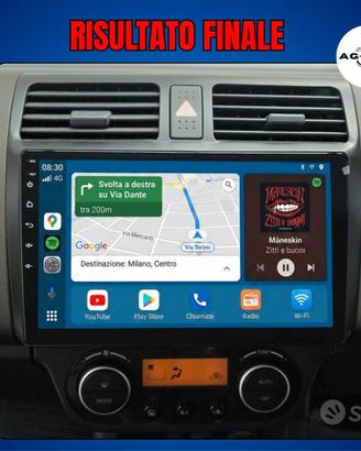 Suzuki Swift KIT COMPLETO Autoradio Android 10pol.