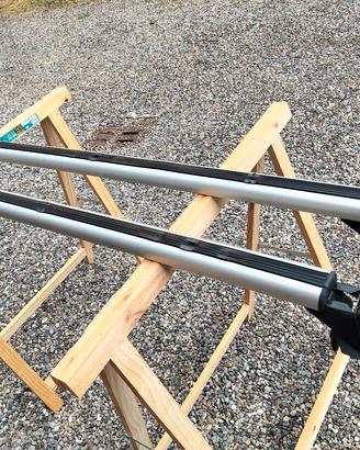 Barre da tetto per auto con barre integrate