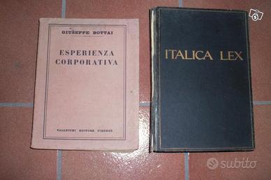 esperienza corporativa e italica lex