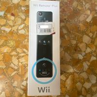 Controller Nintendo Wii Remote Plus nuovo, nero