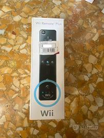 Controller Nintendo Wii Remote Plus nuovo, nero