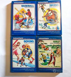Intellivision Japan: Skiing-Baseball-Boxing-Golf